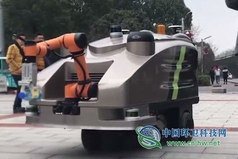 5G來了！中聯(lián)環(huán)境環(huán)衛(wèi)智慧機(jī)器人作業(yè)集群落地長沙